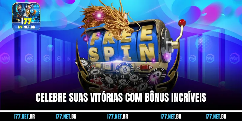 Celebre Suas Vitórias com Bônus Incríveis
