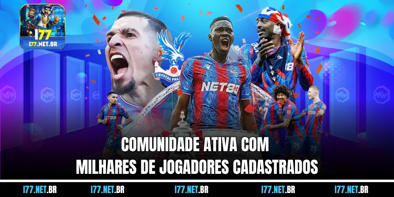 Comunidade Ativa com Milhares de Jogadores Cadastrados
