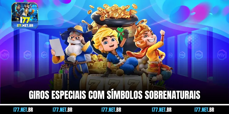 Giros Especiais com Símbolos Sobrenaturais